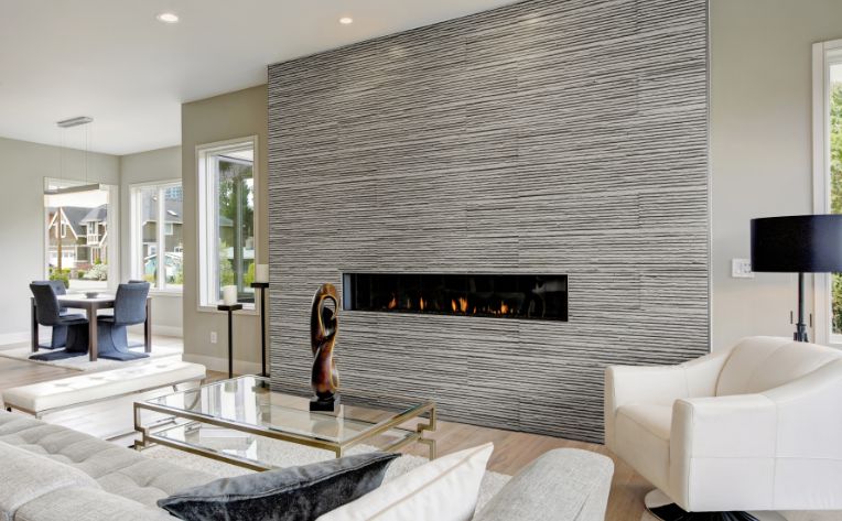 fireplace tile trends