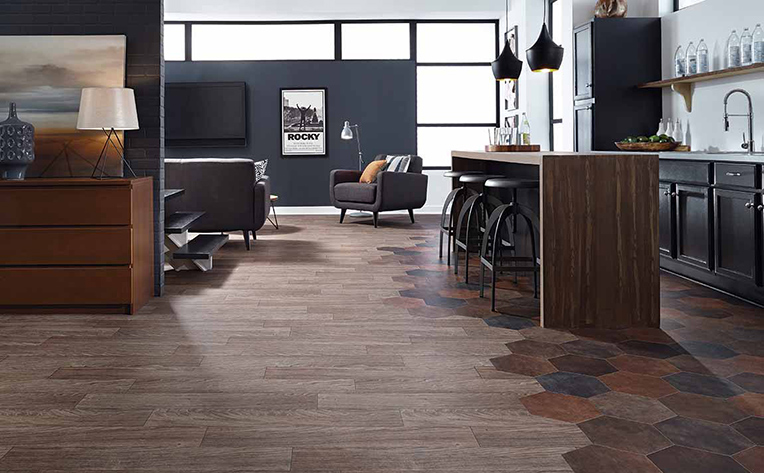 Kitchen Flooring Trends For 2020, Wood Floor Vs Tile In Kitchen