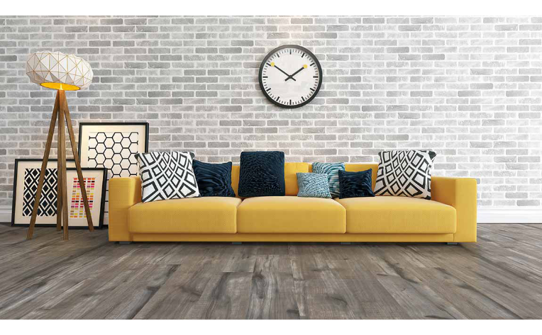 Wood-Look Flooring Living Room